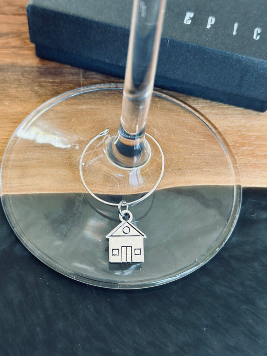 House wine charm - Home wine charm