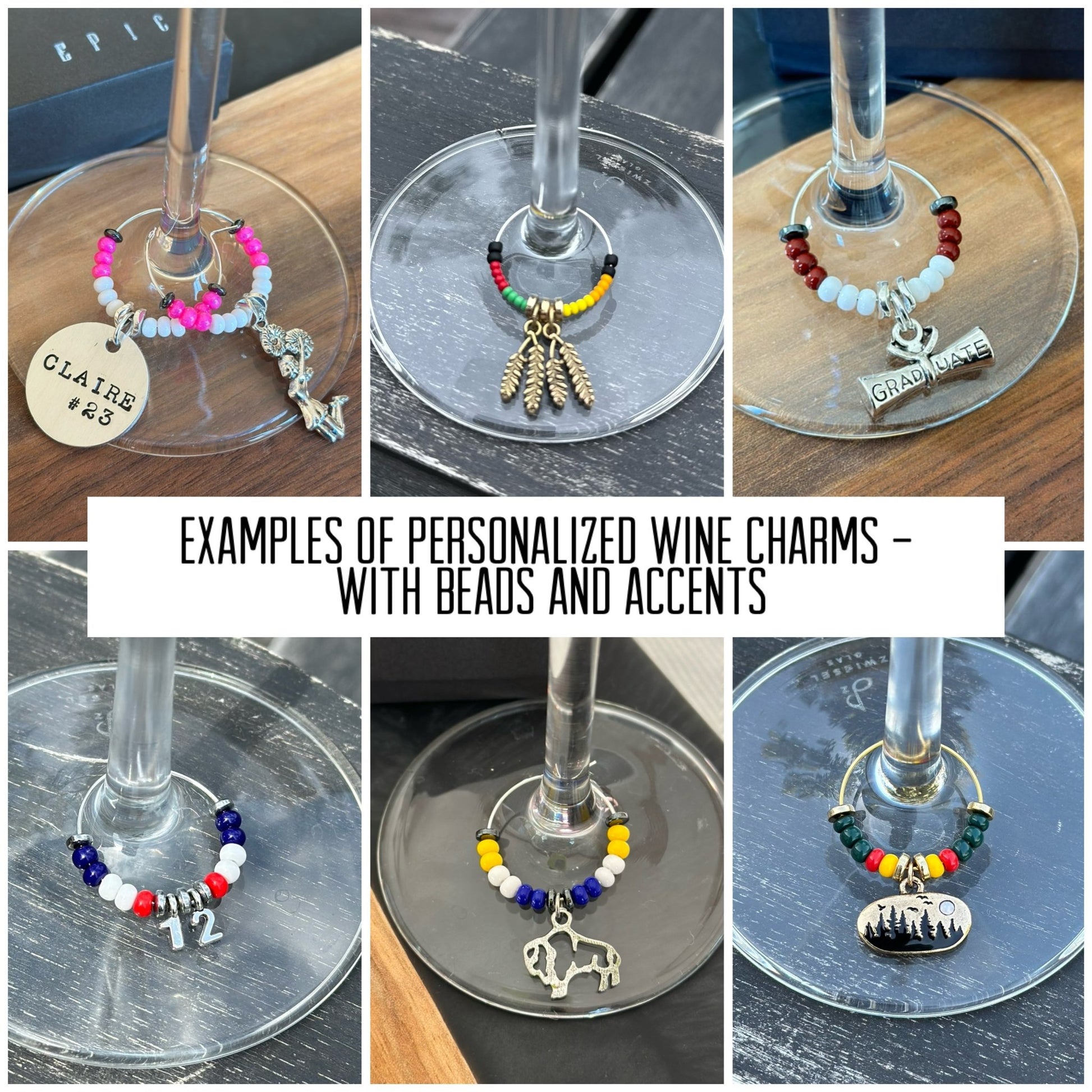 Raven wine charm - EpicWineCharms