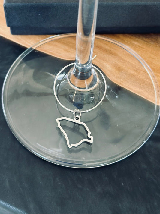 South Carolina wine charm - EpicWineCharms