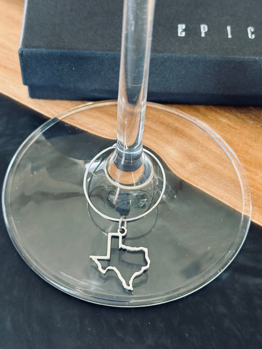 Texas wine charm - EpicWineCharms
